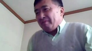 Cute chinese uncle daddy