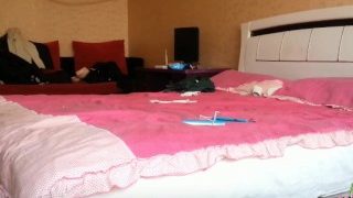 Divorce still exists between Fujie and two handsome men, Meng Meng 3P oral