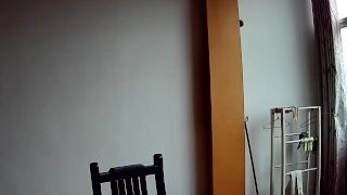 【国产】360水滴摄像头偷拍农村穿着内衣的少妇