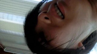 china- 云南某大学英语系系花X妮与男友『洗浴门』流出无套后入站炮叫床超淫荡大声