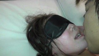 可愛い人妻☆　NTR首絞めビンタ中出し　Creampie