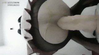 穿黑丝小短裙肛交