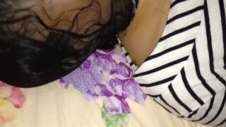 Asian woman pantyhose encasement blowjob丨老婆絲襪蒙面然後口交