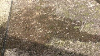 スウェットズボンにボクサーパンツで両手離し放尿 Sweat pants outdoor boxer shorts pissing hands-free