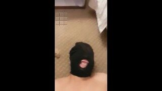 Chinese femdom mistress disciplines two footminions