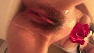 18 years old girl first masturbation in the shower