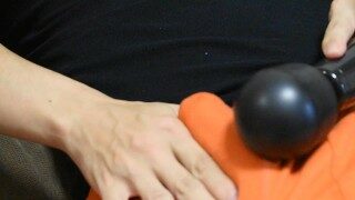 素人お兄さんの電マオナニー ちんちん出すのまだ恥ずかしいからパンツの中で射精