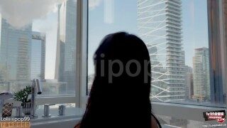 Sexy Asian Double Penetration in Bath